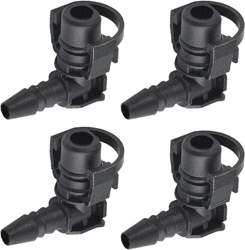 SUNNER THINKEN 4Pcs Throttle Valve Thermostat Body Heater Water Pipe Hose Connector 55354565 for Chevrolet Cruze Epica Sonic Opel Astra Outlet 1.4L Trax Encore Fit Buicks joint Junwei 55574685 55569809 - Image 1